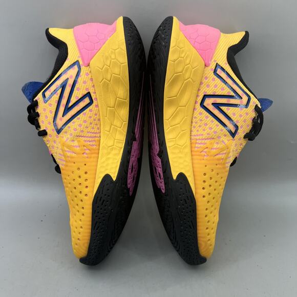New Balance Fresh Foam Lav V2 Shoes Women Size 7.5 B Yellow Pink Tennis Sneakers - Picture 6 of 8
